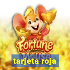 tarjeta roja